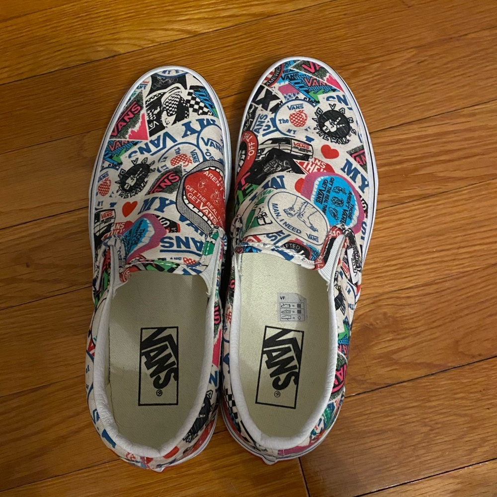 Women’s brand new slip on vans